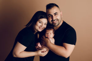 Adelaide newborn baby photographer's photo of a newborn baby girl.